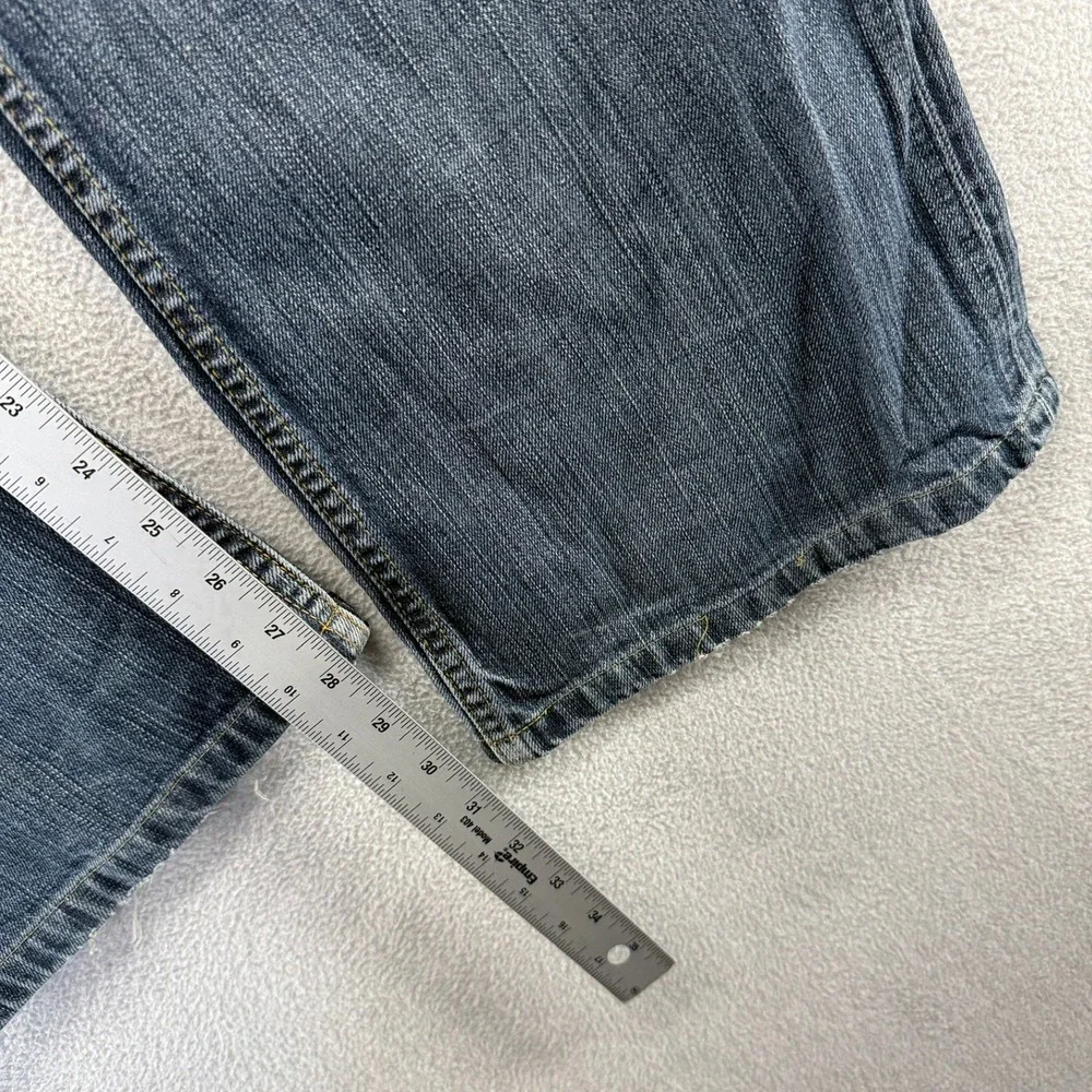 Vintage Levis Jeans Men's 36x34 Fits 35x31 Blue 512 Bootcut Dark Baggy Y2k 2000s
